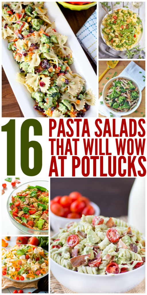 16 Easy Pasta Salads That Will Wow at Potlucks - One Crazy House