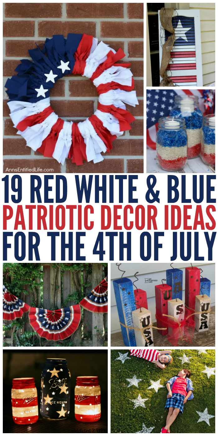 19 Gorgeous DIY Patriotic Decor Ideas