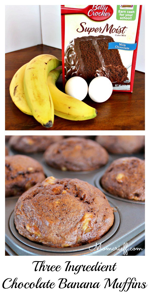 Chocolate-banana-muffin