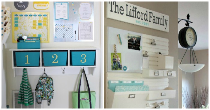 15 Command Centers to Keep Your Whole Family On Track