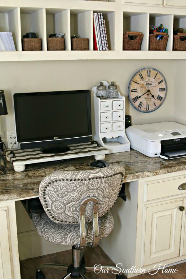 12+ Home Office Organization Ideas, Hacks & Tips