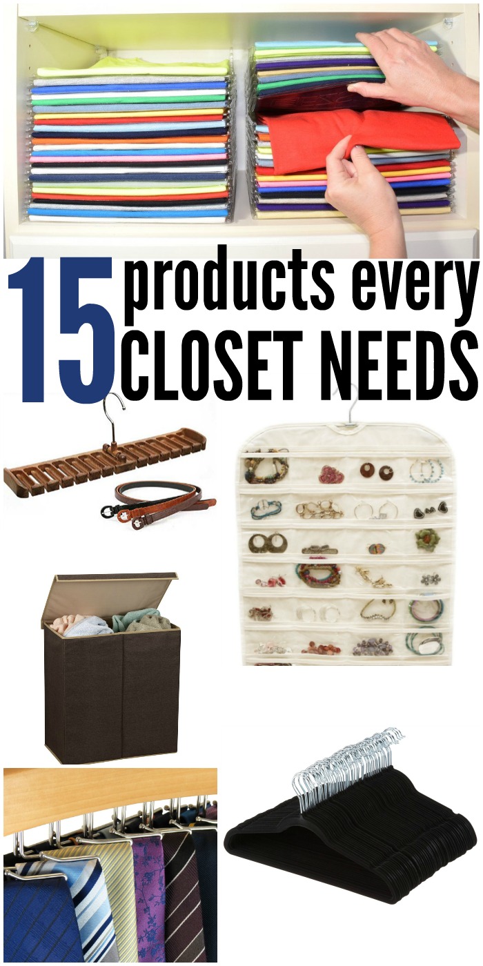 15 Products Every Closet Needs | www.onecrazyhouse.com