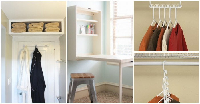 21 Space Saving Tricks & Small Room Ideas