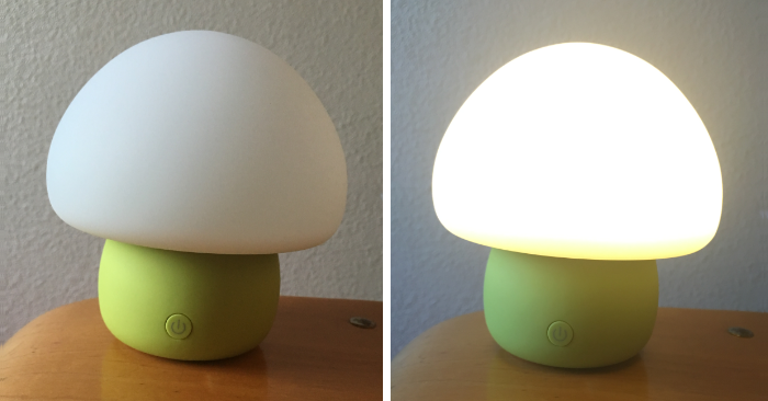 smart lamp mushroom review