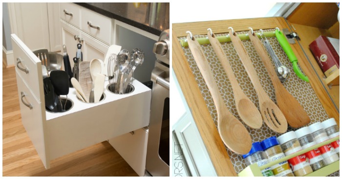 Store Your Utensils In This Superb Kitchen Utensil Holder In 3 Different Colours 
