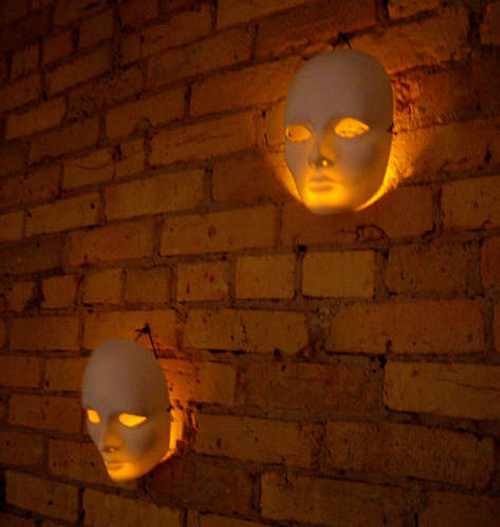 Glowing masks