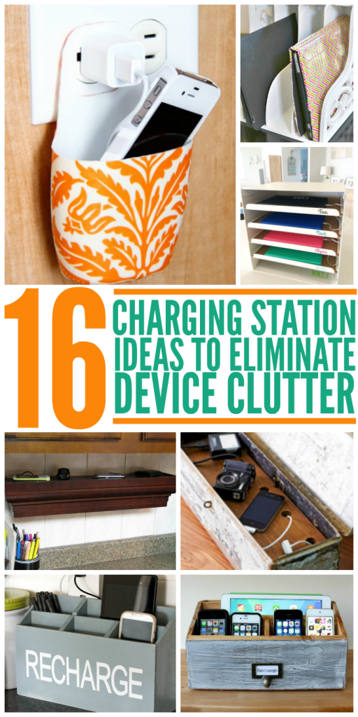 16 Charging Station Ideas to Eliminate Device Clutter