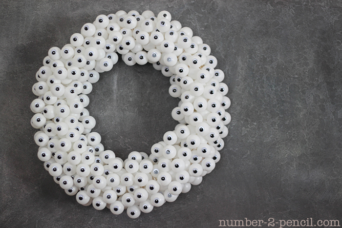 eyeball wreath