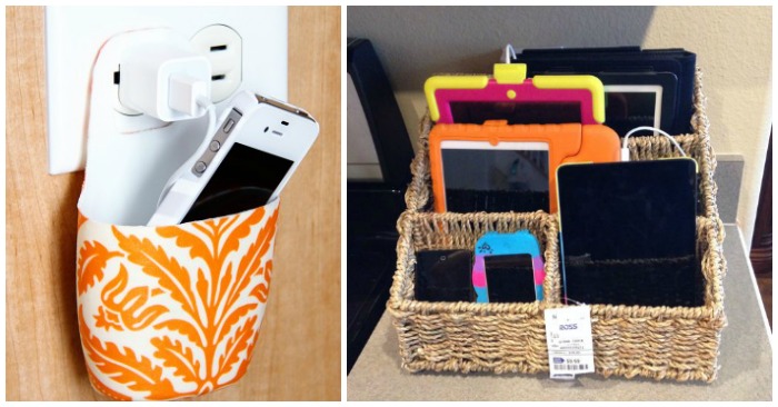 16 Charging Station Ideas To Eliminate Device Clutter - Diy Wall Mounted Charging Station