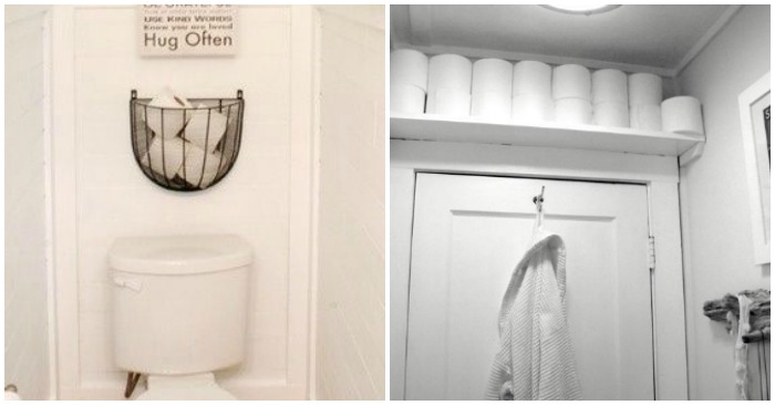 15 Nifty Ways to Store Toilet Paper