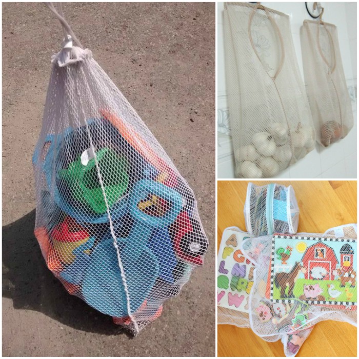 17 Surprisingly Smart Ways To Use Mesh Laundry Bags