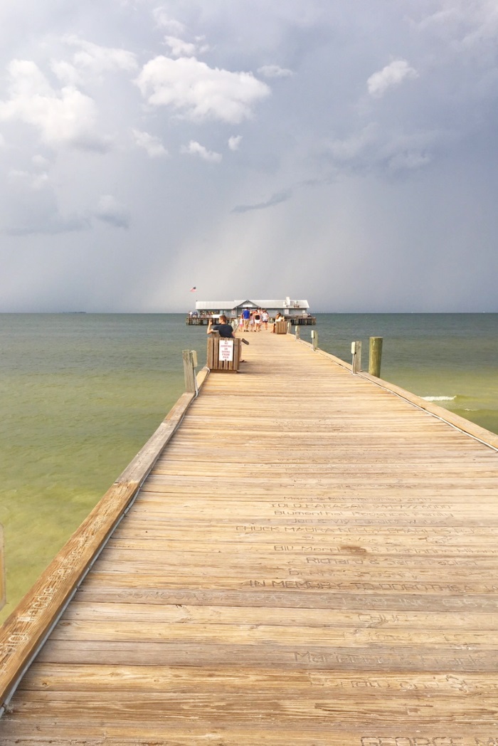 the pier at Anna Maria Island