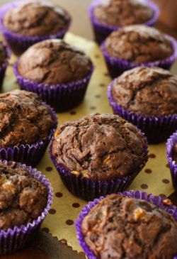 banana chocolate cupcakes