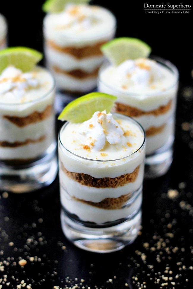 key lime pie shooters