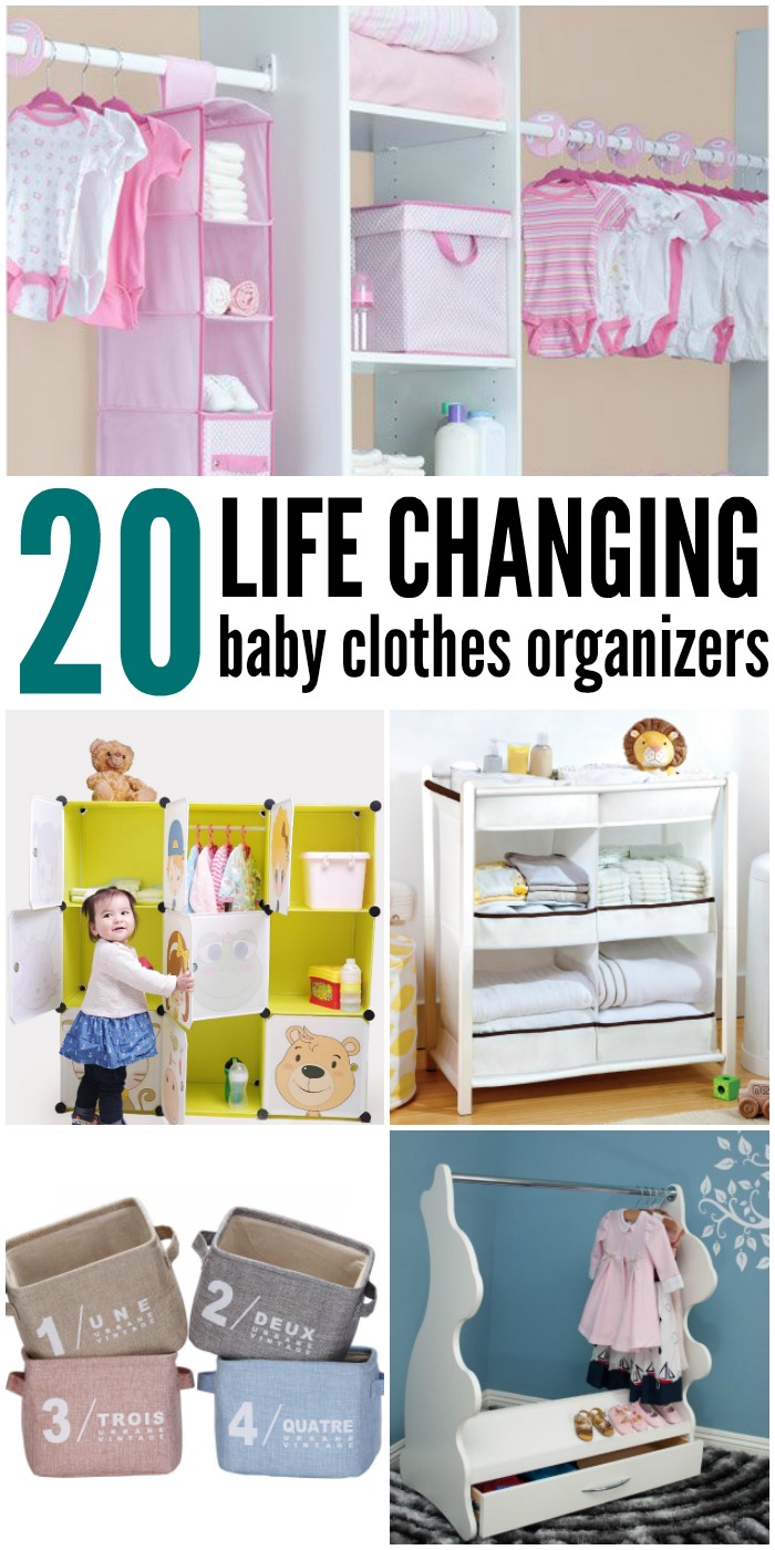 20 Organizing Mom-Tips - Use these clothing dividers for baby clothes