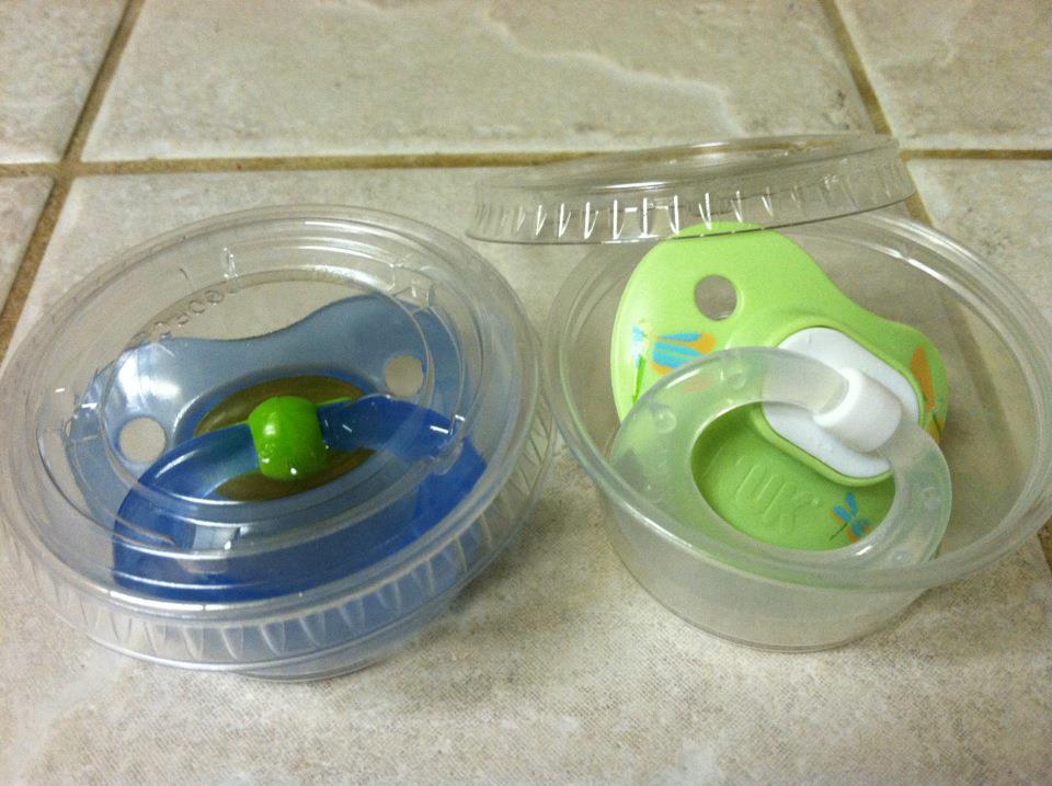 pacifier storage