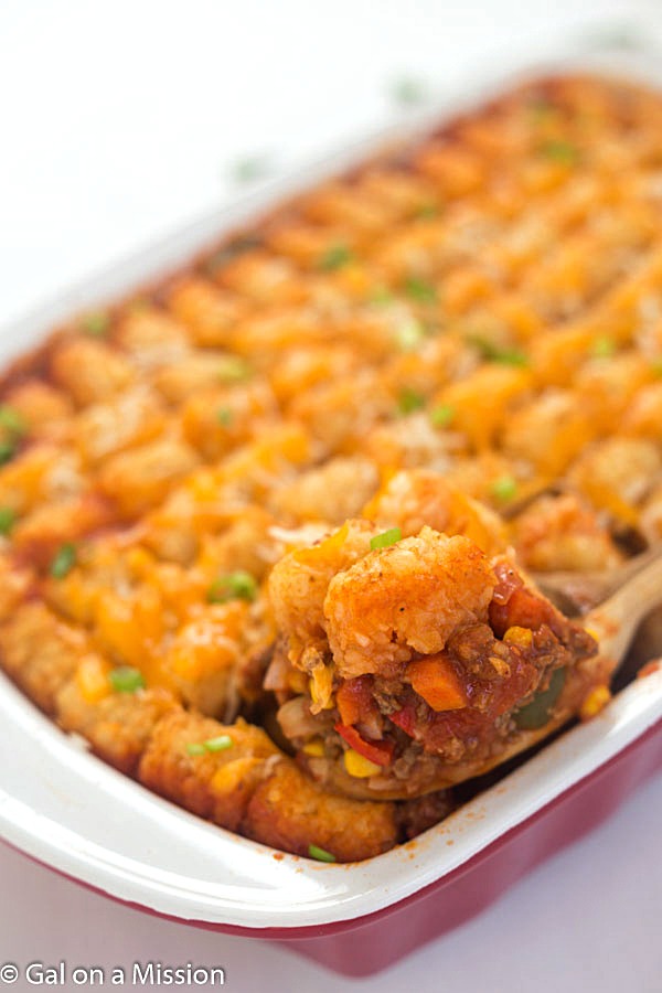 tater tot sloppy joe casserole