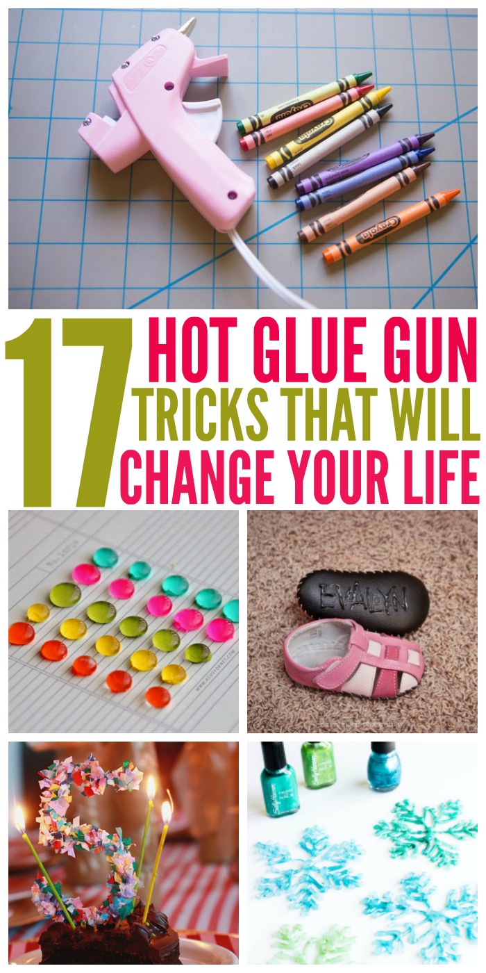 17 Hot Glue Gun Hacks That'll Change Your Life (Things to do with Hot Glue)