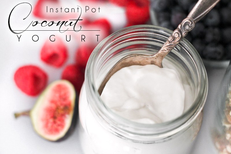 Instant Pot Paleo Coconut Yogurt