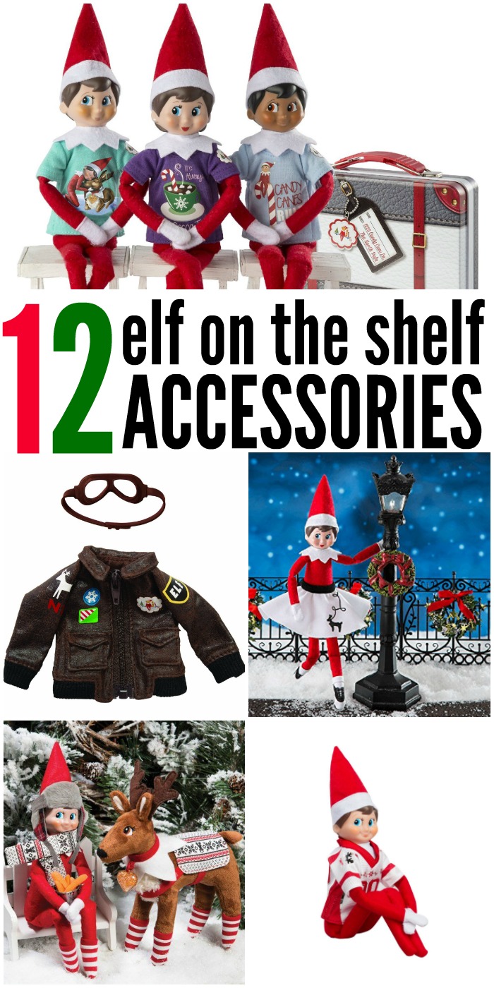 Elf on the Shelf Accessories | www.theonecrazyhouse.com