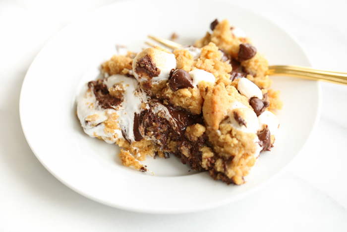 Peanut Butter S'mores Pie | Julie Blanner