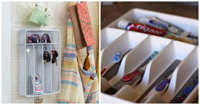 14 Ways to Organize Using Silverware Trays