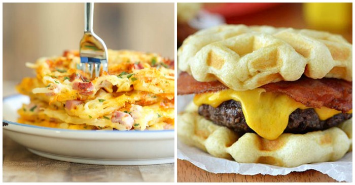 17 Insanely Delicious Waffle Iron Recipes (Not Just Waffles!)