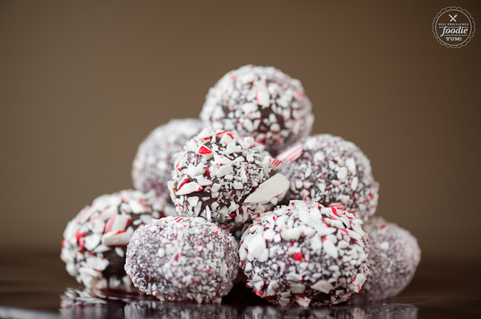 Easy Candy Cane Chocolate Truffle | Self-Proclaimed Foodie