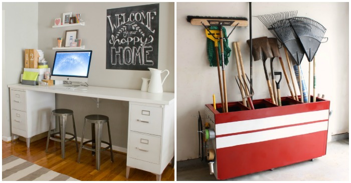 15 Ways to Make Over an Ugly File Cabinet