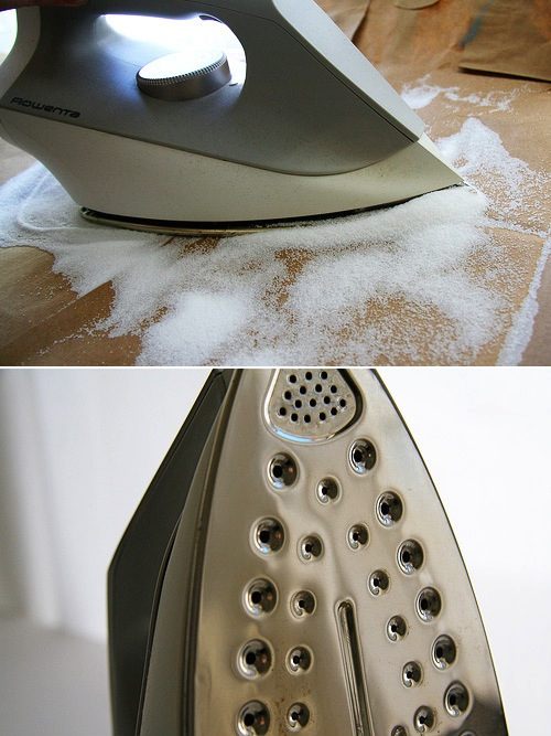 salt-to-clean-iron