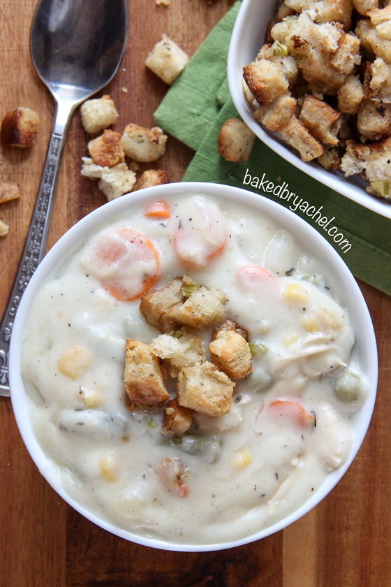 Slow Cooker Thanksgiving Chowder | Baked by Rachel