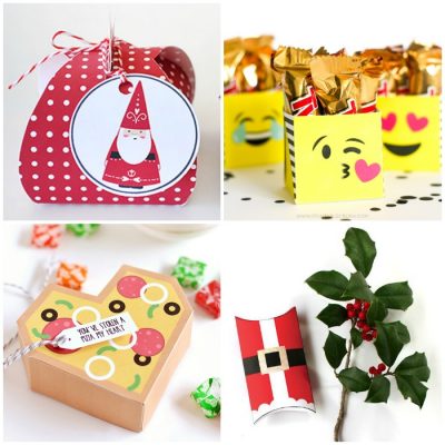 19 Free Printable DIY Gift Boxes For Fast Gift Wrapping