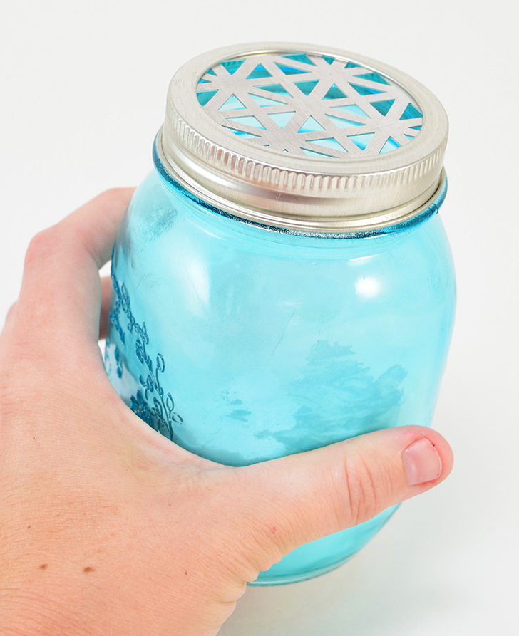 baking-soda-air-freshener and homemade mason jar diffuser