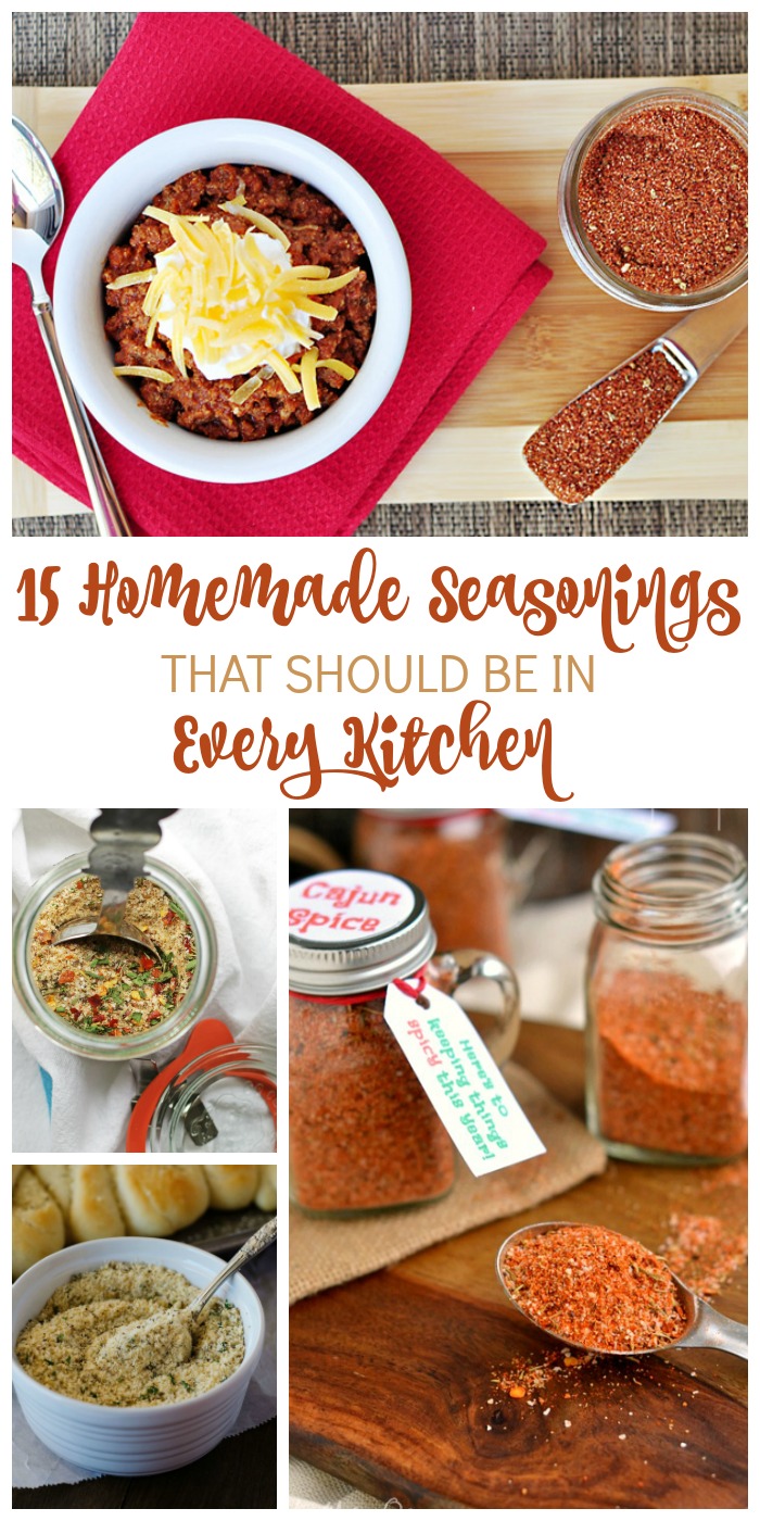 15 Homemade Seasonings Everyone Should Have in the Kitchen