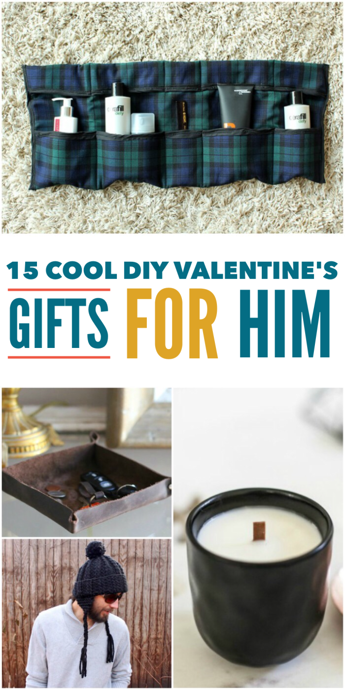 15 DIY Valentine's Day gifts for him, that he'll actually love!