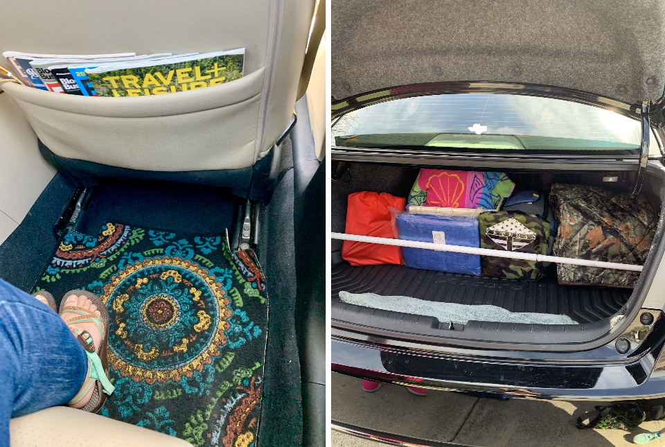 Organize the trunk of your car