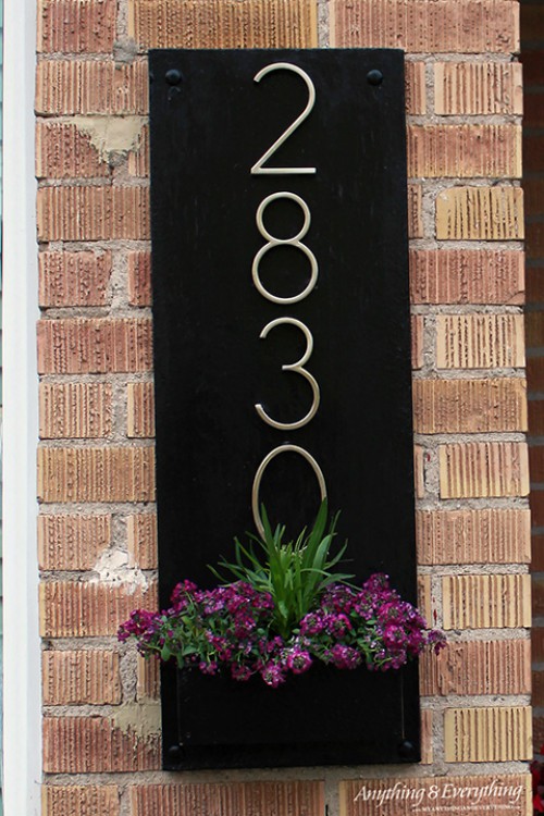 address-plaque