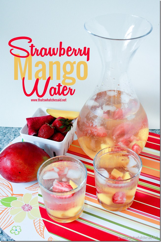 strawberry-mango-water