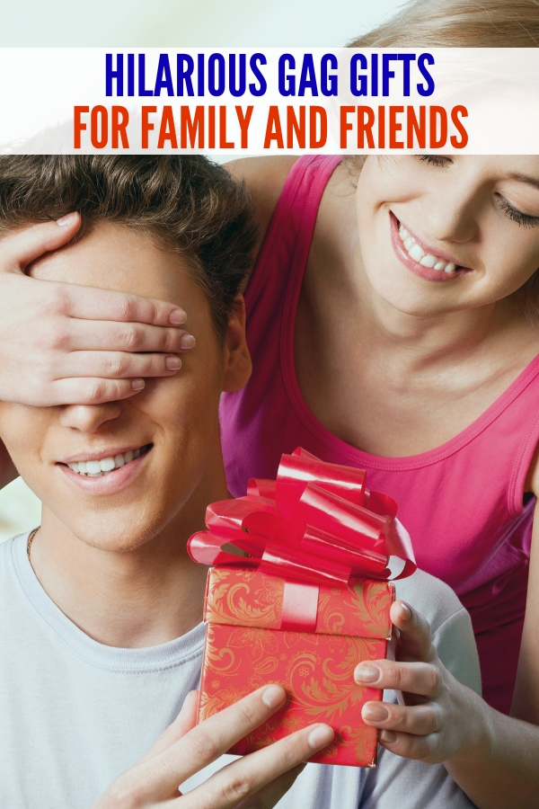 These gag gifts are too funny to miss! Surprise your family and friends year round with these hilarious gag gifts! #onecrazyhouse #gaggifts #gaggiftsforadults #funnygifts