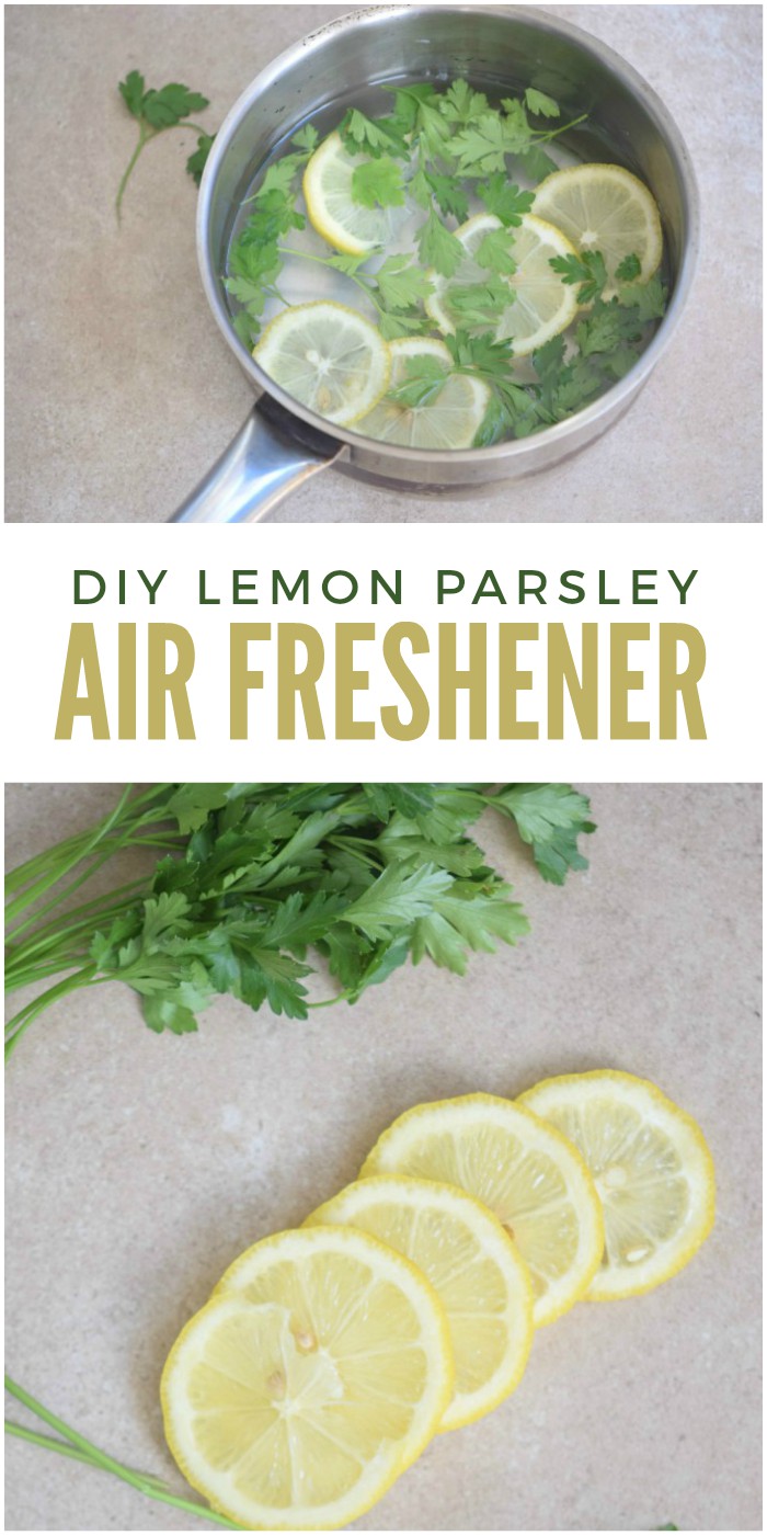 Lemon Parsley DIY Air Freshener to Get Rid of Smells in the Kitchen