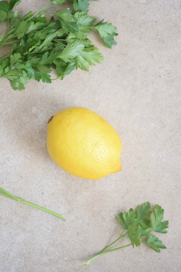 easy homemade air freshener with lemon