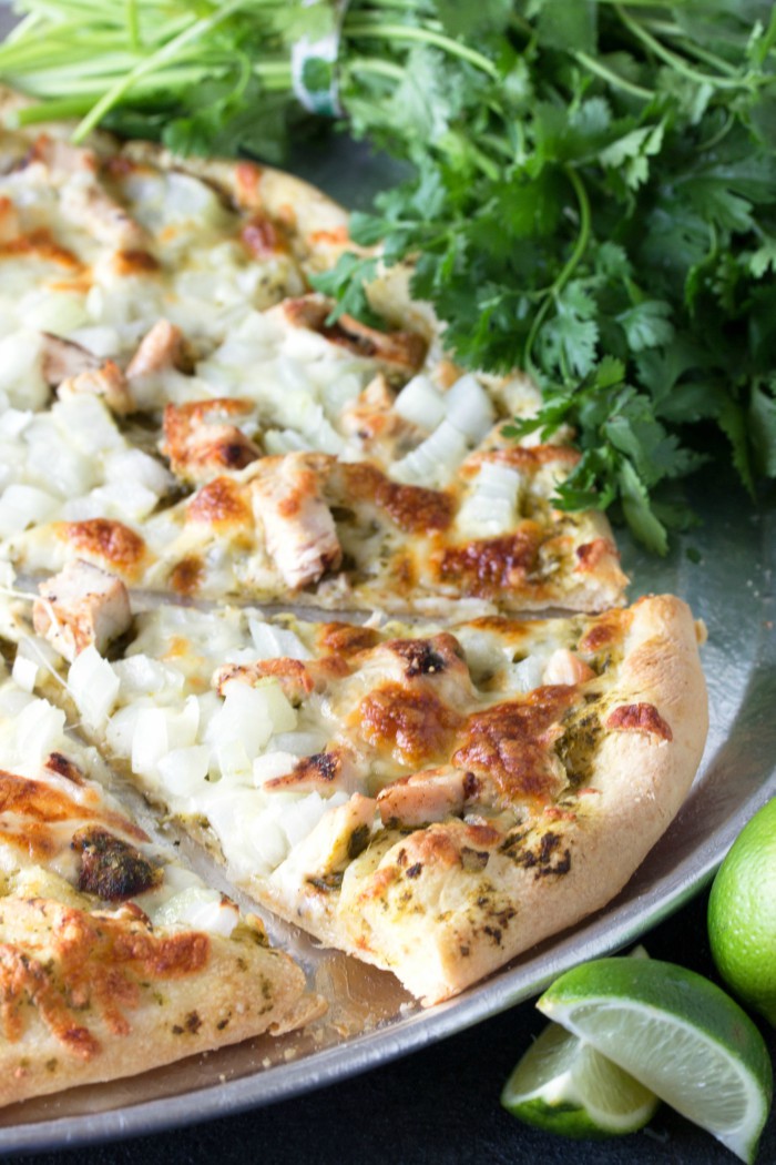 15 Chicken Pizza Recipes to Shake Up Your Pizza Routine - Cilantro Lime Chicken Pizza