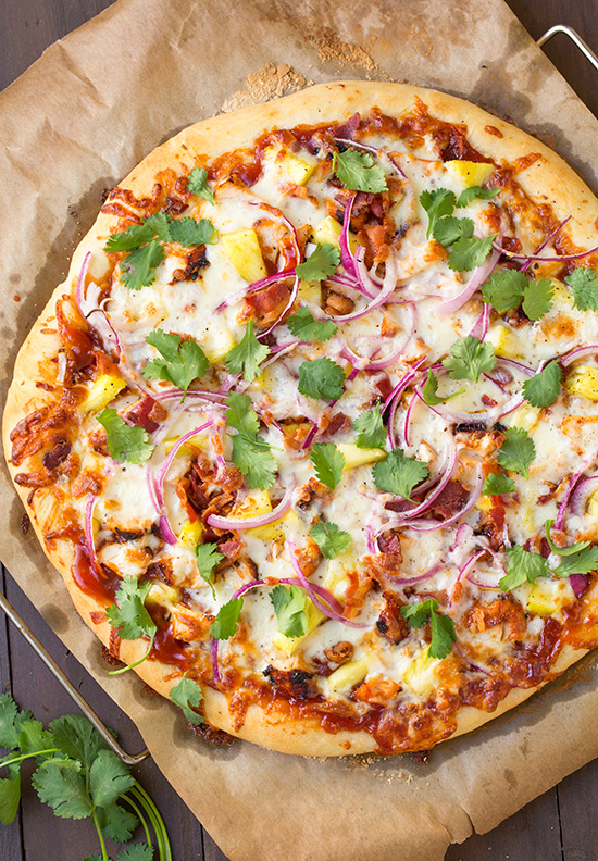 15 Chicken Pizza Recipes to Shake Up Your Pizza Routine - Hawaiian BBQ Chicken Pizza