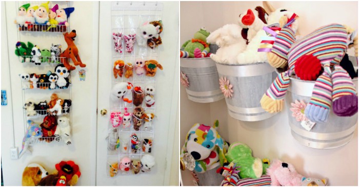 17 BEST Stuffed Animal Storage Ideas To Tame Those Toys