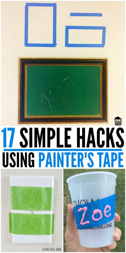 17 Simple Hacks Using Painter's Tape