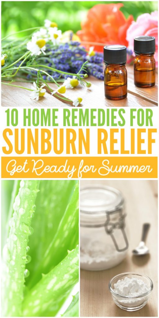Get ready for summer with these home remedies for sunburns.