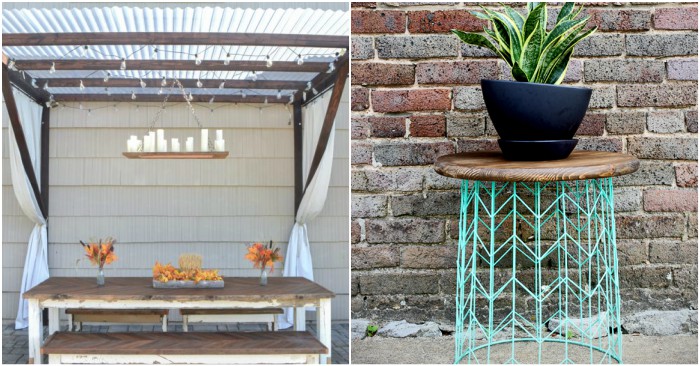 19 Patio DIYs to Spruce Up Your Outdoor Living Area