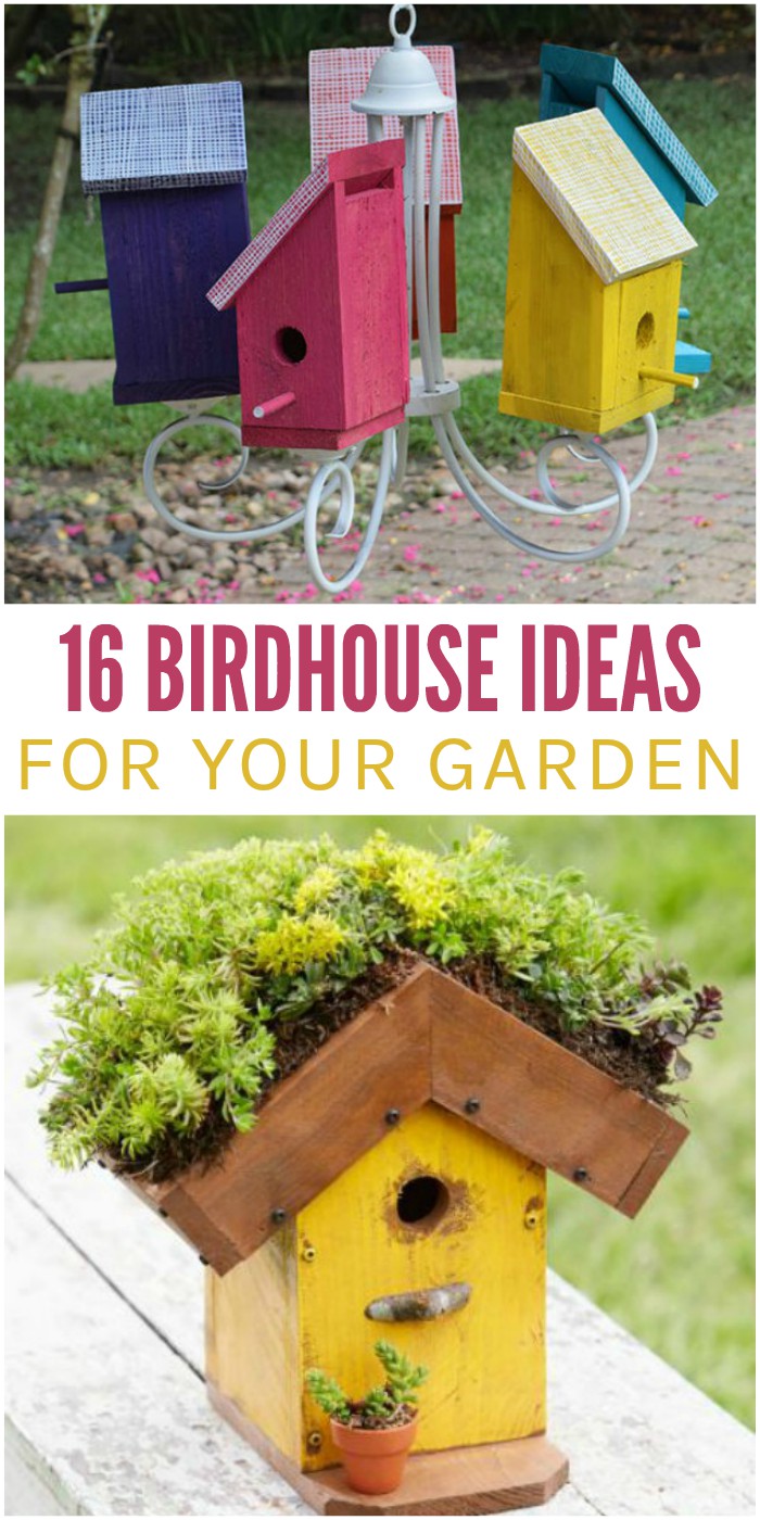 16 idei Birdhouse pentru gradina ta