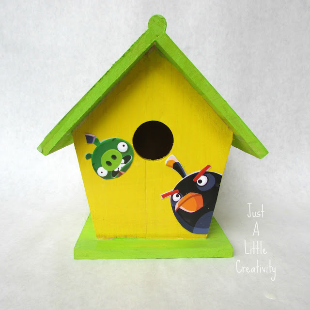 angry birds birdhouse
