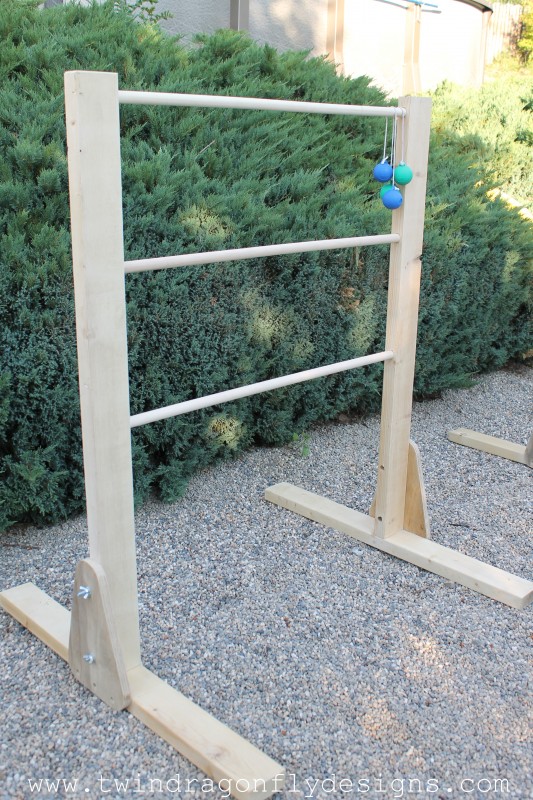 DIY Ladder Golf Tutorial by Twin Dragonflies Design